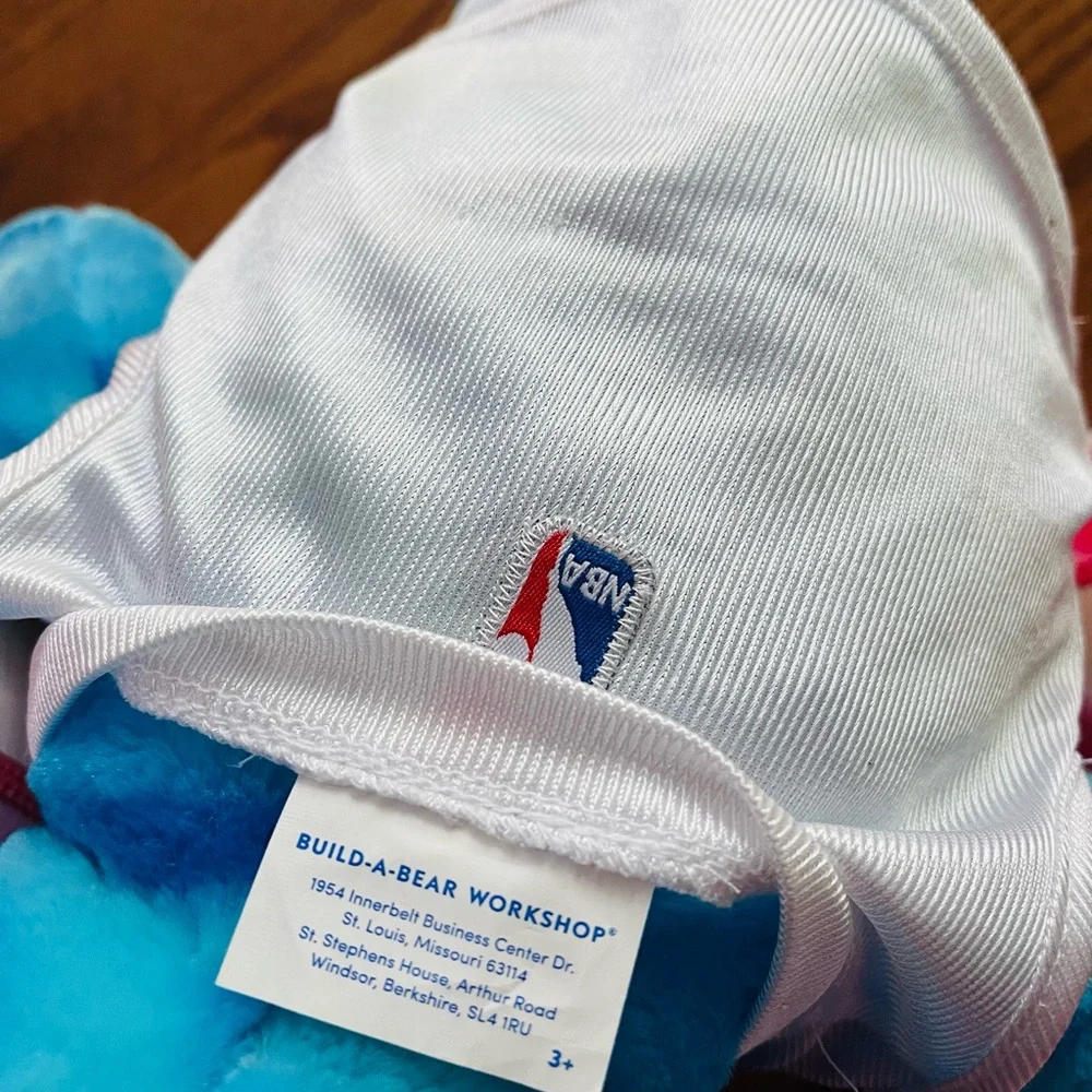 Disney Pixar finding Dory build a bear , blue , with official bab NBA clothes